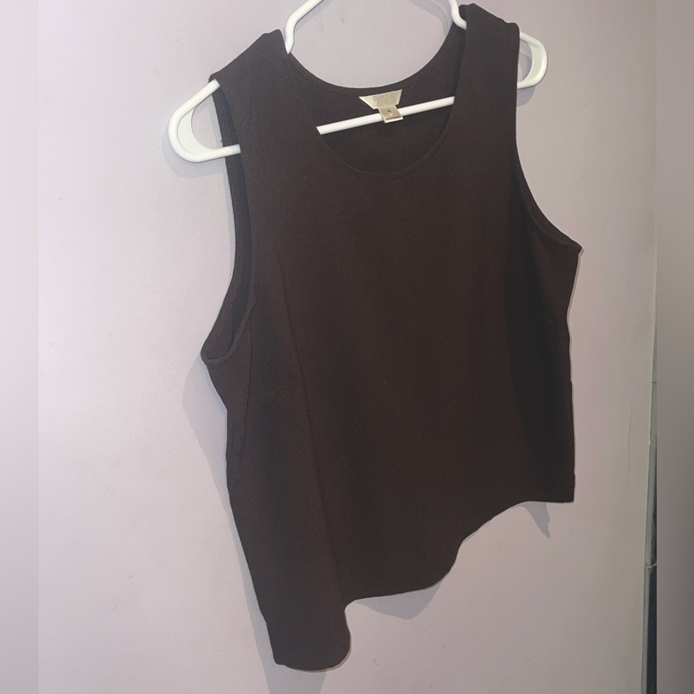 Women’s Size M brown tank🤎 very flattering and barely used !